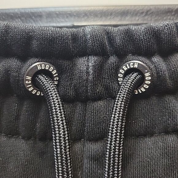 Hoodrich Spectral Jogger Sweatpants Black Size XL Streetwear Logo Patch - Picture 7 of 12